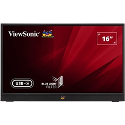 ViewSonic 15,6" VA1655 FHD IPS miniHDMI/USB-C hordozható monitor