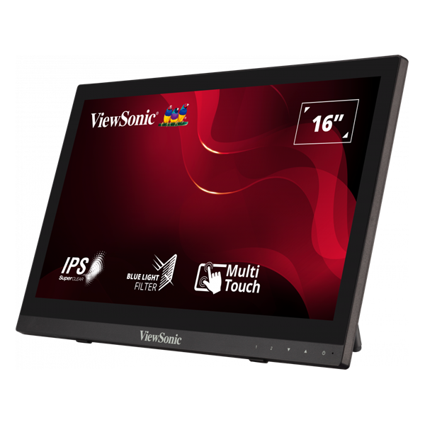 ViewSonic 16" TD1630-3 Touch HD TN HDMI/USB/VGA érintőkijelzős monitor