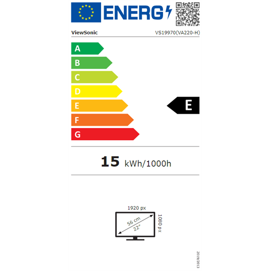 ViewSonic 21,5" VA220-H FHD VA 100Hz HDMI/VGA monitor