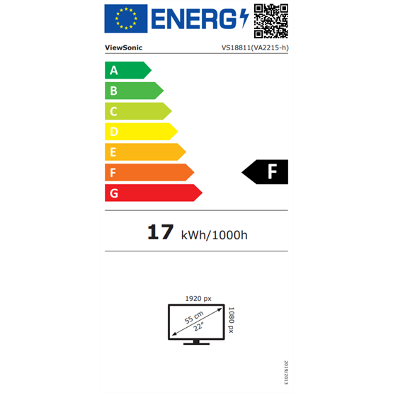 ViewSonic 21,5" VA2215-H FHD VA VGA/HDMI monitor