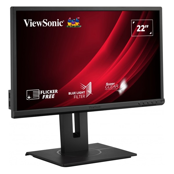 ViewSonic 22" VG2240 FHD VA DP/HDMI/USB/VGA monitor