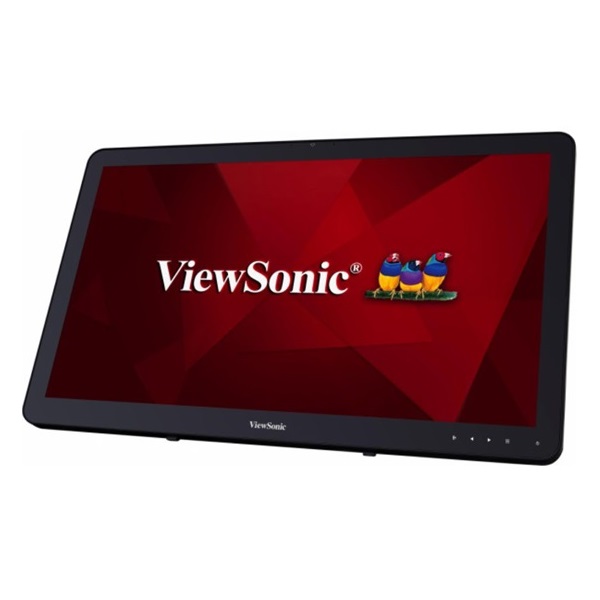 ViewSonic 23,6" TD2430 FHD VA VGA/DP/HDMI/USB hordozható monitor