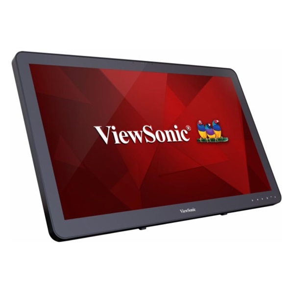 ViewSonic 23,6" TD2430 FHD VA VGA/DP/HDMI/USB hordozható monitor