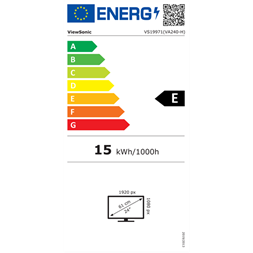 ViewSonic 23,8" VA240-H FHD IPS 100Hz HDMI/VGA monitor