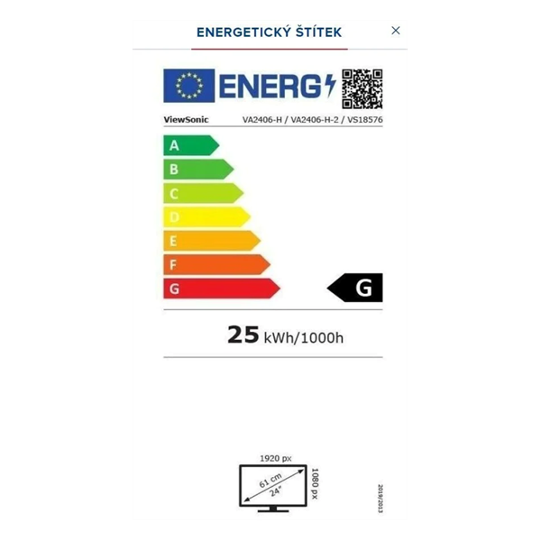 ViewSonic 24" TD2465 Touch FHD VA DP/HDMI/VGA/USB érintőképernyős monitor