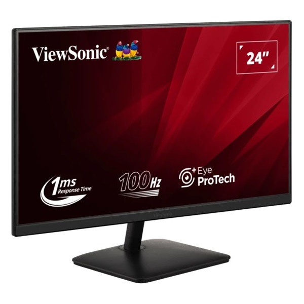 ViewSonic 24" VA2408-MHDB FHD IPS 100Hz DP/HDMI/VGA/USB monitor