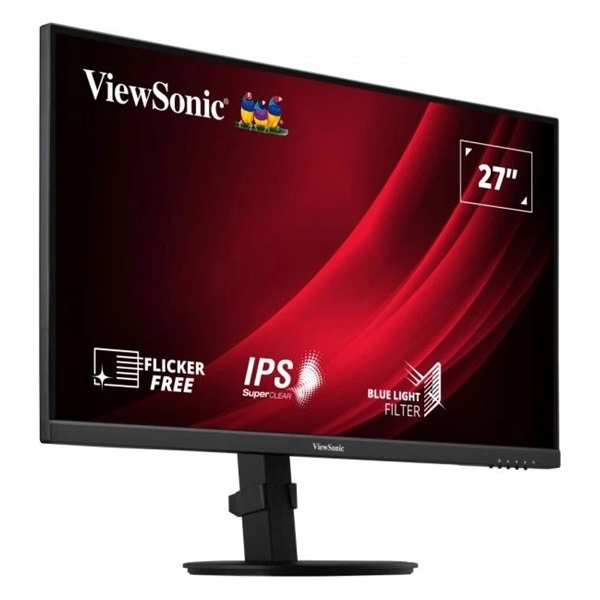 ViewSonic 27" VG2709-2K-MHD QHD IPS HDMI/DP fekete LED monitor