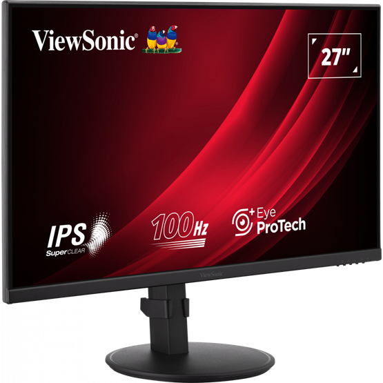 ViewSonic 27" VG2708A-MHD FHD IPS 100Hz HDMI/VGA/DP fekete LED monitor