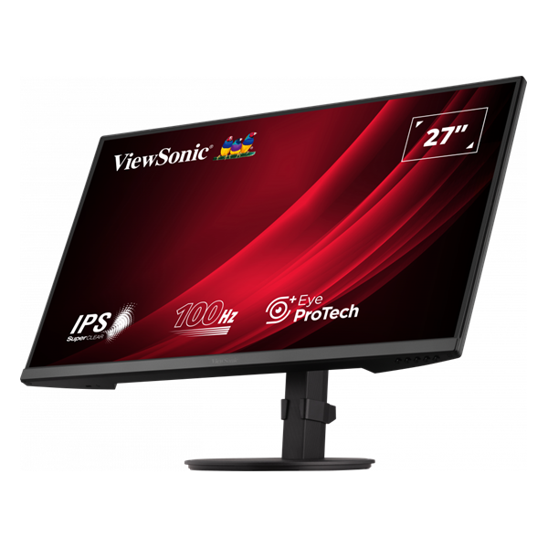 ViewSonic 27" VG2708A FHD IPS 100Hz HDMI/VGA/DP/USB fekete monitor