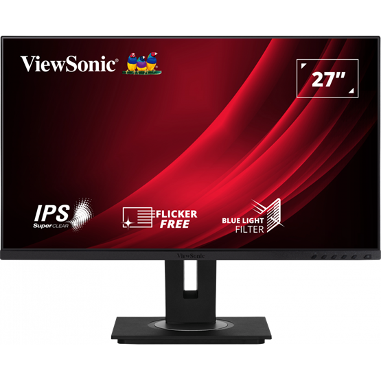 ViewSonic 27" VG2748A-2 FHD IPS VGA/HDMI/DP/USB fekete LED monitor