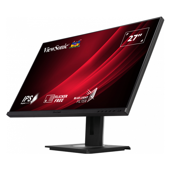 ViewSonic 27" VG2748A-2 FHD IPS VGA/HDMI/DP/USB fekete LED monitor