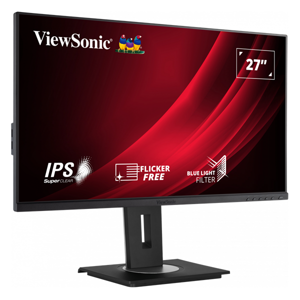 ViewSonic 27" VG2748A-2 FHD IPS VGA/HDMI/DP/USB fekete LED monitor