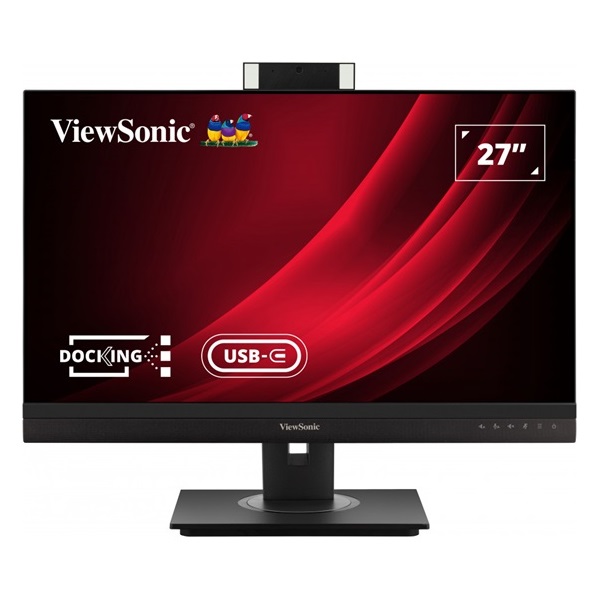 ViewSonic 27" VG2756V-2K QHD IPS HDMI/DP/R45/USB/USB-C fekete LED monitor