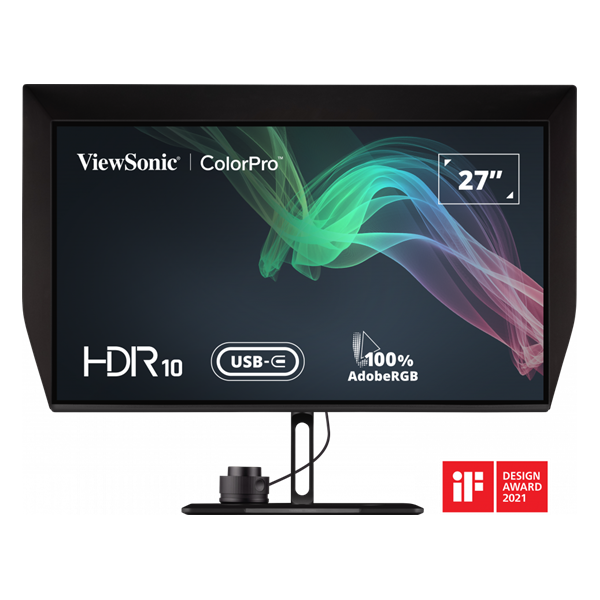 ViewSonic 27" VP2786-4K UHD IPS DP/HDMI/USB/USB-C fekete LED monitor