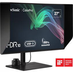 ViewSonic 27" VP2786-4K UHD IPS DP/HDMI/USB/USB-C fekete LED monitor