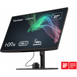ViewSonic 27" VP2786-4K UHD IPS DP/HDMI/USB/USB-C fekete LED monitor