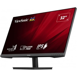 ViewSonic 31,5" VA3209-2K-mhd QHD IPS HDMI/DP fekete LED monitor