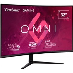 ViewSonic 31,5" VX3219-PC-mhd FHD VA 240Hz HDMI/DP ívelt gamer monitor