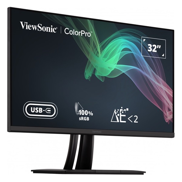 ViewSonic 32" VP3256-4K UHD IPS DP/HDMI/USB/USB-C monitor