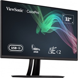 ViewSonic 32" VP3256-4K UHD IPS DP/HDMI/USB/USB-C monitor