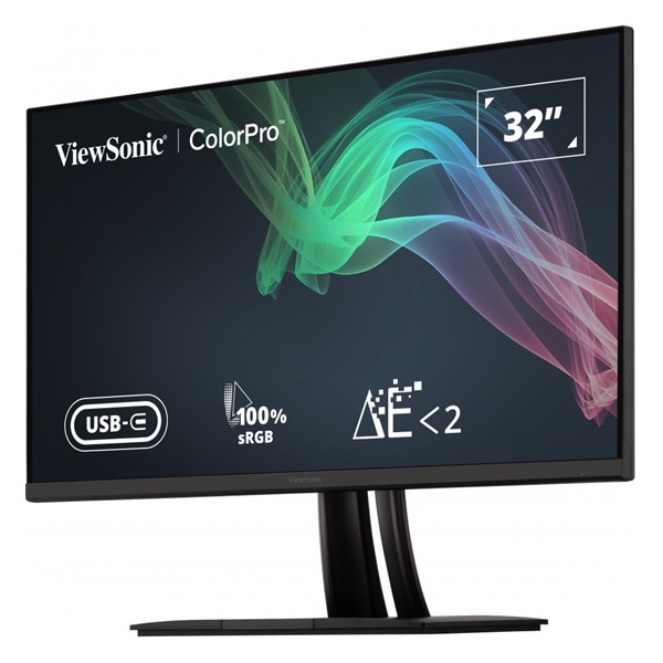 ViewSonic 32" VP3256-4K UHD IPS DP/HDMI/USB/USB-C monitor