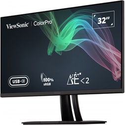 ViewSonic 32" VP3256-4K UHD IPS DP/HDMI/USB/USB-C monitor