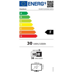ViewSonic 34" VX3418-2KPC UWQHD VA 144Hz DP/HDMI ívelt monitor