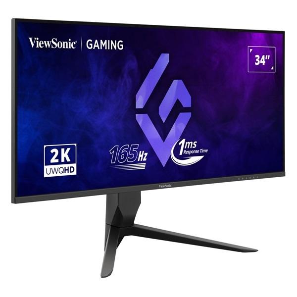 ViewSonic 34" VX3480-2K-PRO UWQHD VA 165Hz DP/HDMI/USB gamer monitor