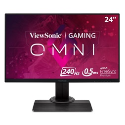 ViewSonic 24" XG2431 FHD IPS 240Hz HDMI/DP/USB fekete gamer monitor