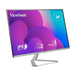 ViewSonic 23,8" VX2476-SMH FHD IPS HDMI/VGA ezüst monitor