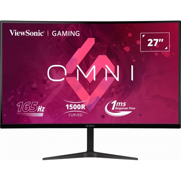ViewSonic 27" VX2718-PC-mhd FHD VA 165Hz HDMI/DP ívelt monitor