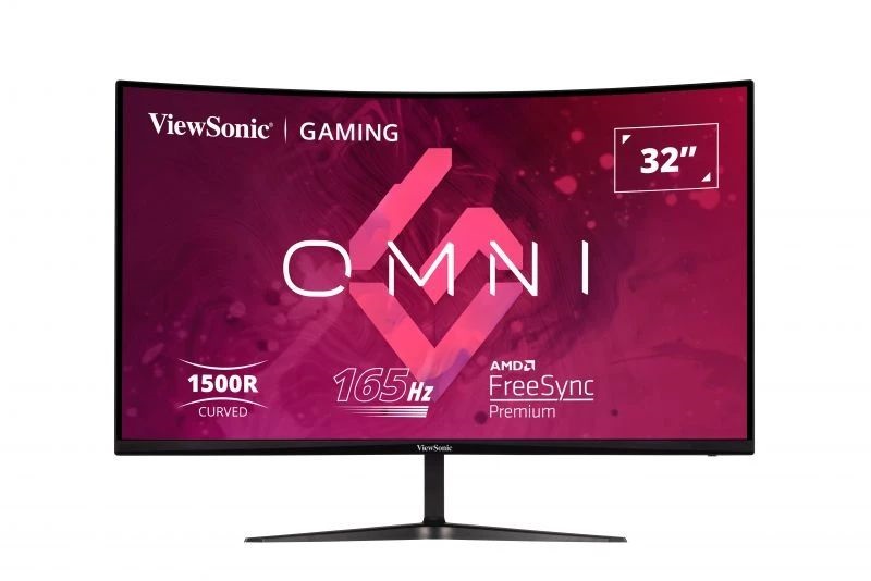 ViewSonic 31,5" VX3218-PC-mhd FHD VA 165Hz HDMI/DP ívelt monitor