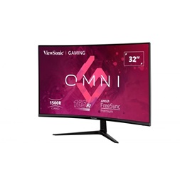 ViewSonic 31,5" VX3218-PC-mhd FHD VA 165Hz HDMI/DP ívelt monitor