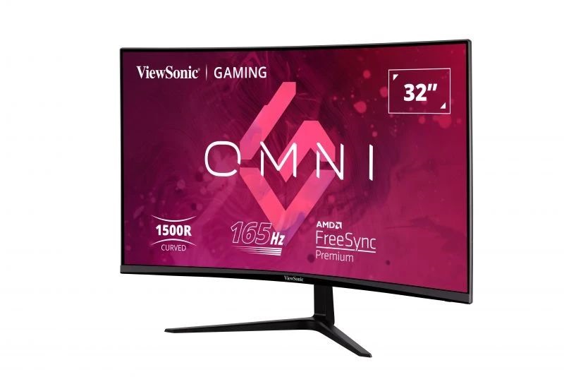 ViewSonic 31,5" VX3218-PC-mhd FHD VA 165Hz HDMI/DP ívelt monitor