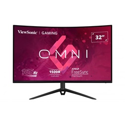 ViewSonic 31,5" VX3218-PC-mhdj FHD VA 165Hz HDMI/DP ívelt monitor