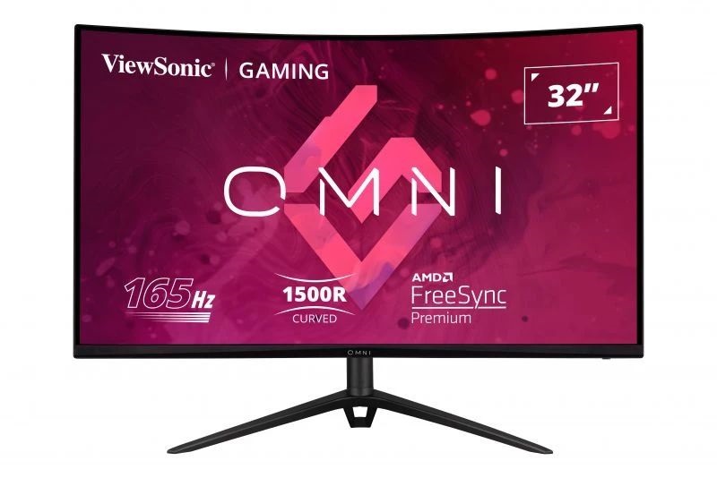 ViewSonic 31,5" VX3218-PC-mhdj FHD VA 165Hz HDMI/DP ívelt monitor