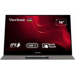 ViewSonic 15,6" TD1655 FHD IPS miniHDMI/USB-C hordozható monitor
