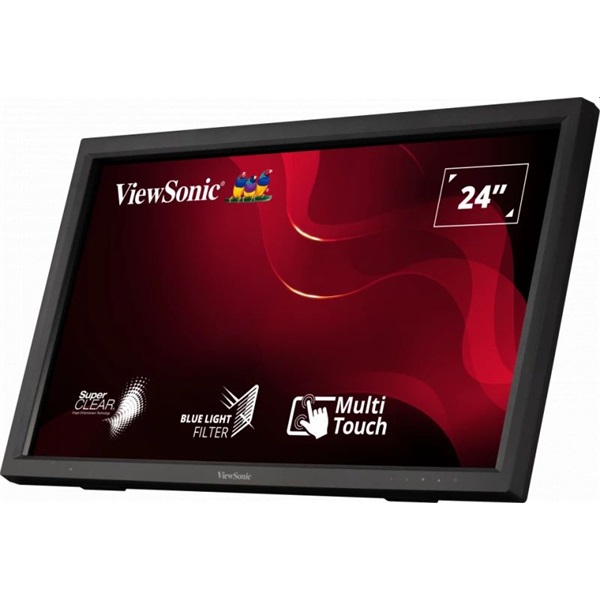 ViewSonic 23,6" TD2423 FHD VA VGA/DVI/HDMI/USB hordozható monitor