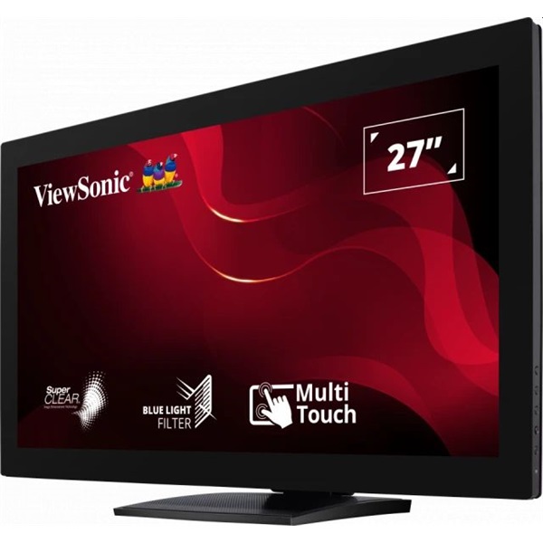 ViewSonic 27" TD2760 FHD VA VGA/DP/HDMI/USB hordozható monitor