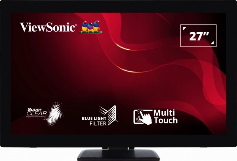ViewSonic 27" TD2760 FHD VA VGA/DP/HDMI/USB hordozható monitor