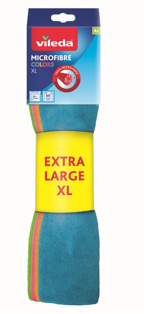 Vileda Color 4 színű mikroszálas törlőkendő