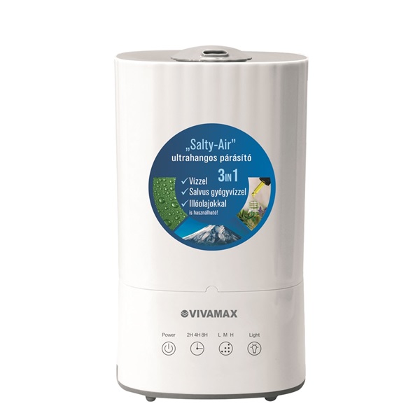 Vivamax GYVH43 Salty-Air ultrahangos párásító (Újracsomagolt)
