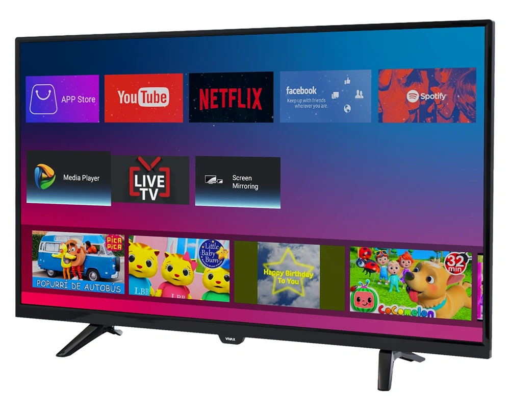 Vivax 39" 39S60T2S2SM HD Ready Android Smart LED TV