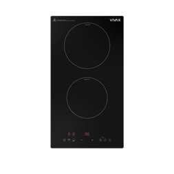 Vivax BH-02MIN fekete, beépíthető, indukciós, főzőzóna: 2, beépíthető méret: 28,8cm, főzőlap