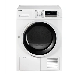 Vivax CDR-0816B fehér, 8 kg, kondenzációs, szárítógép (Használt - A)