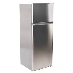 Vivax DD-207E X inox, felülfagyasztós, Hűtő:163L, Fagyasztó:41L, hűtőszekrény (Használt - B)