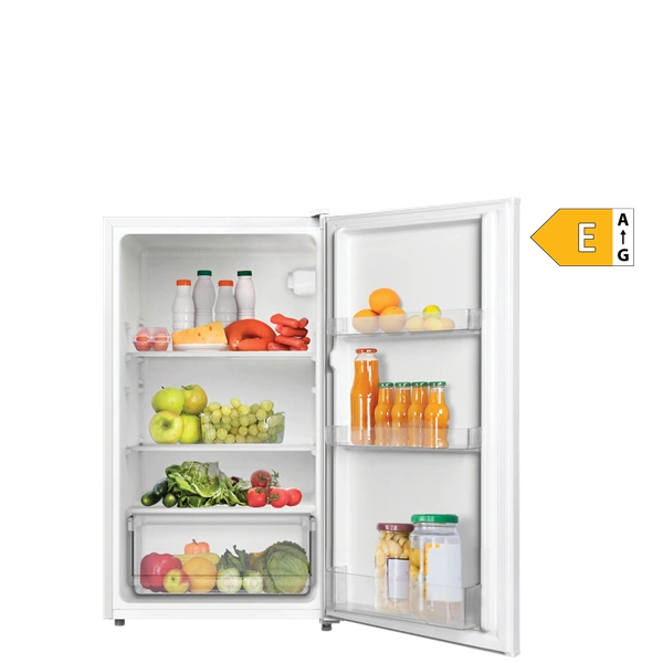 Vivax TTL-93E fehér, egyajtós, Hűtő:93L, hűtőszekrény (Újszerű)