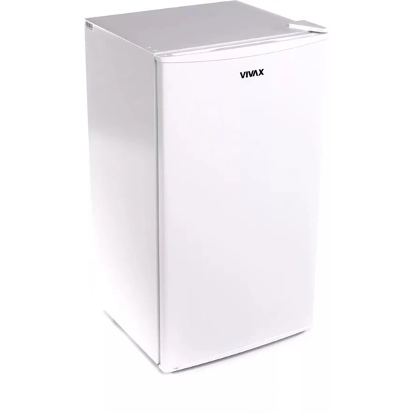 Vivax TTR-93E+ fehér, egyajtós, Hűtő:68L, Fagyasztó:12L, hűtőszekrény (Használt - A)