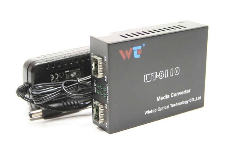 WINTOP WT-8110G-SS SFP/SFP média konverter
