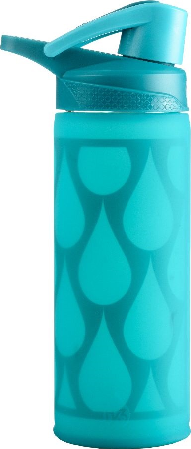 Wabo 450ml zöld üveg csatos kulacs